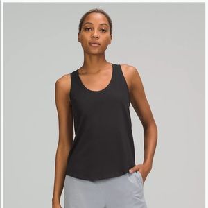 Lululemon Love pima cotton pleated tank 8